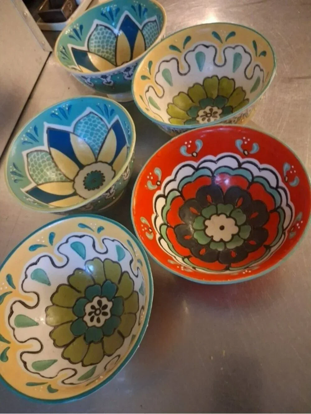 Anthropologie Elka Ayaka Bowls X 5